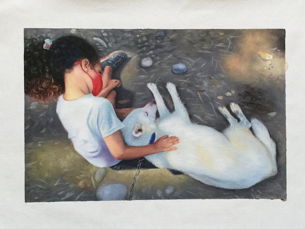 Artist-Rendered Painting