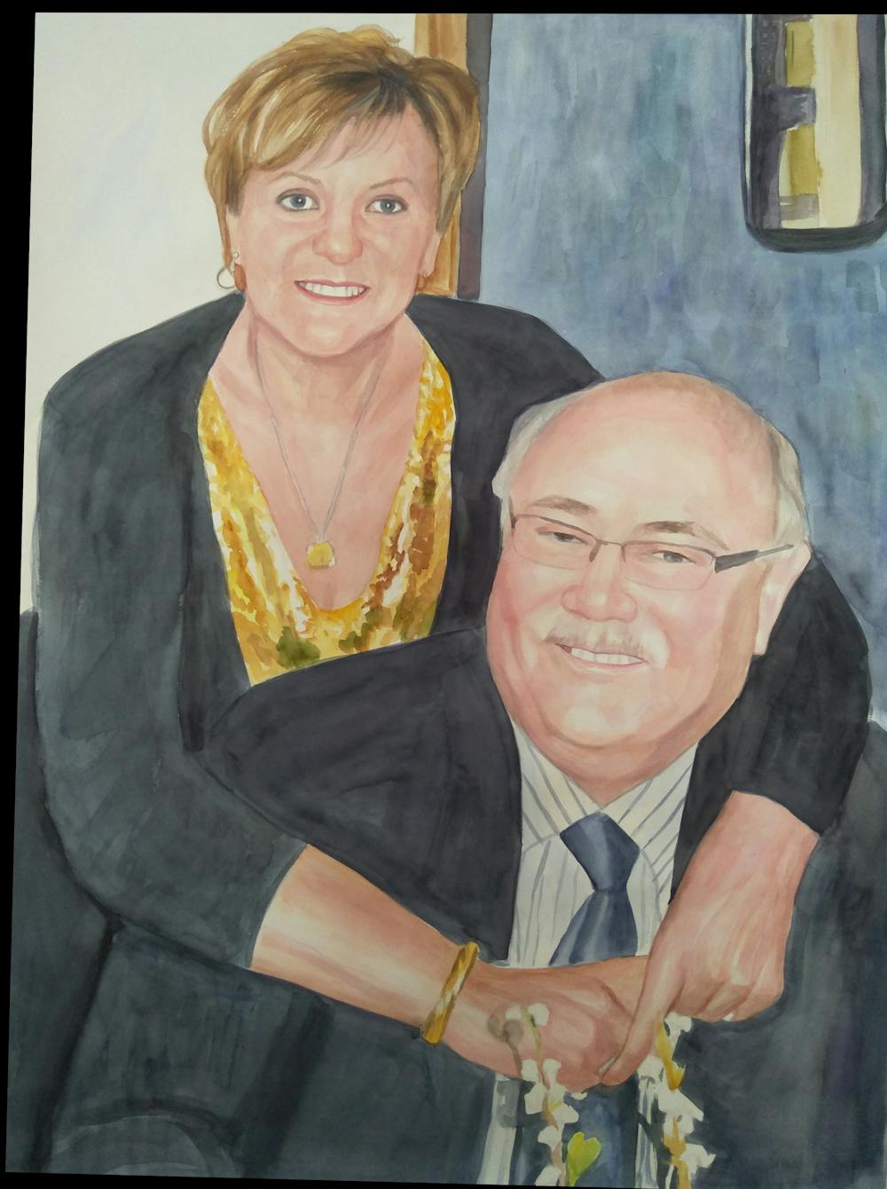 Artist-Rendered Painting