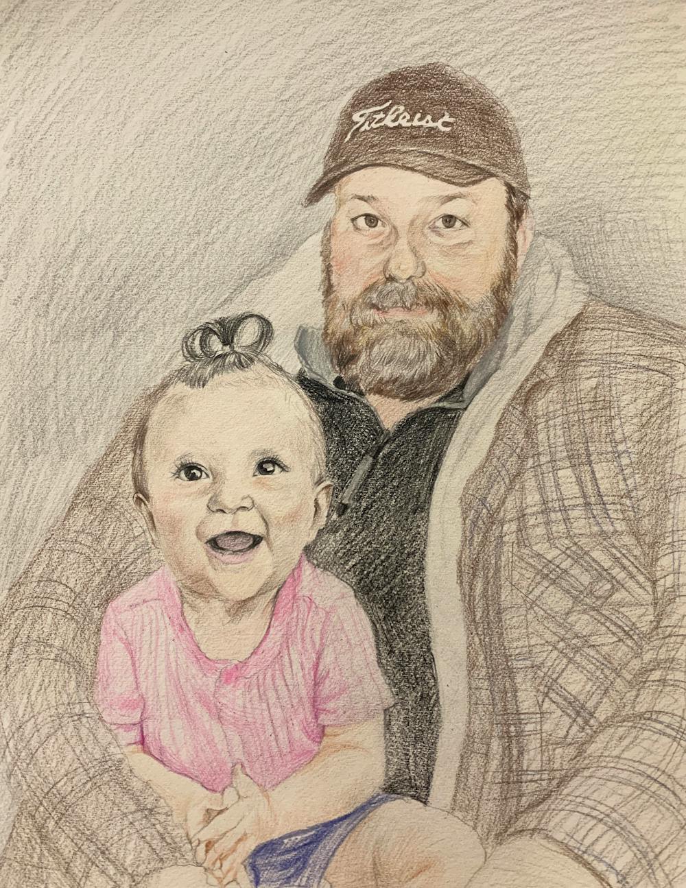 Artist-Rendered Painting