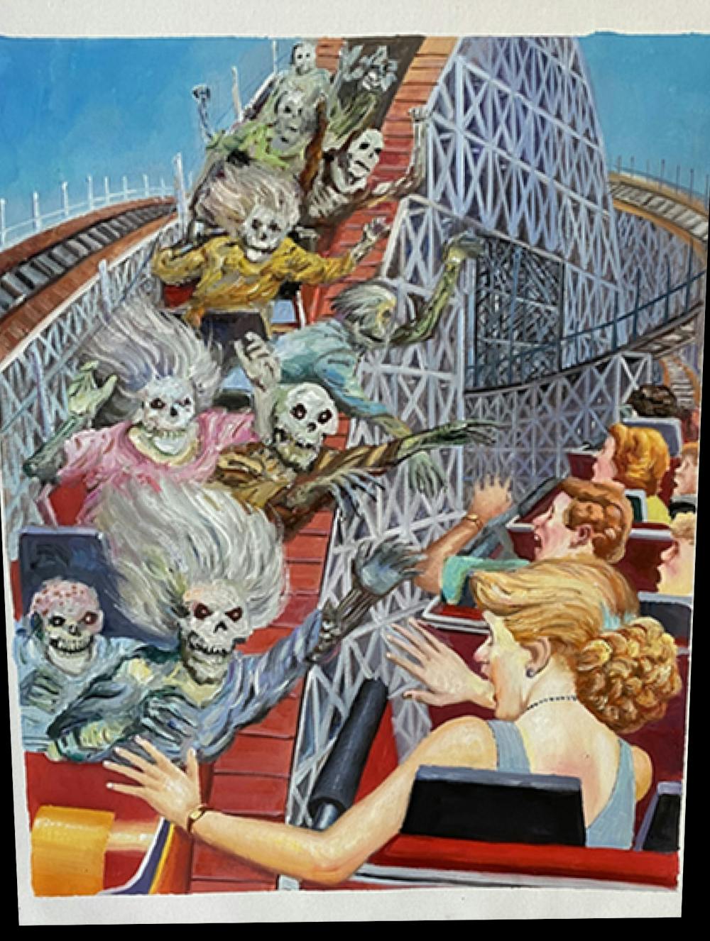 Artist-Rendered Painting