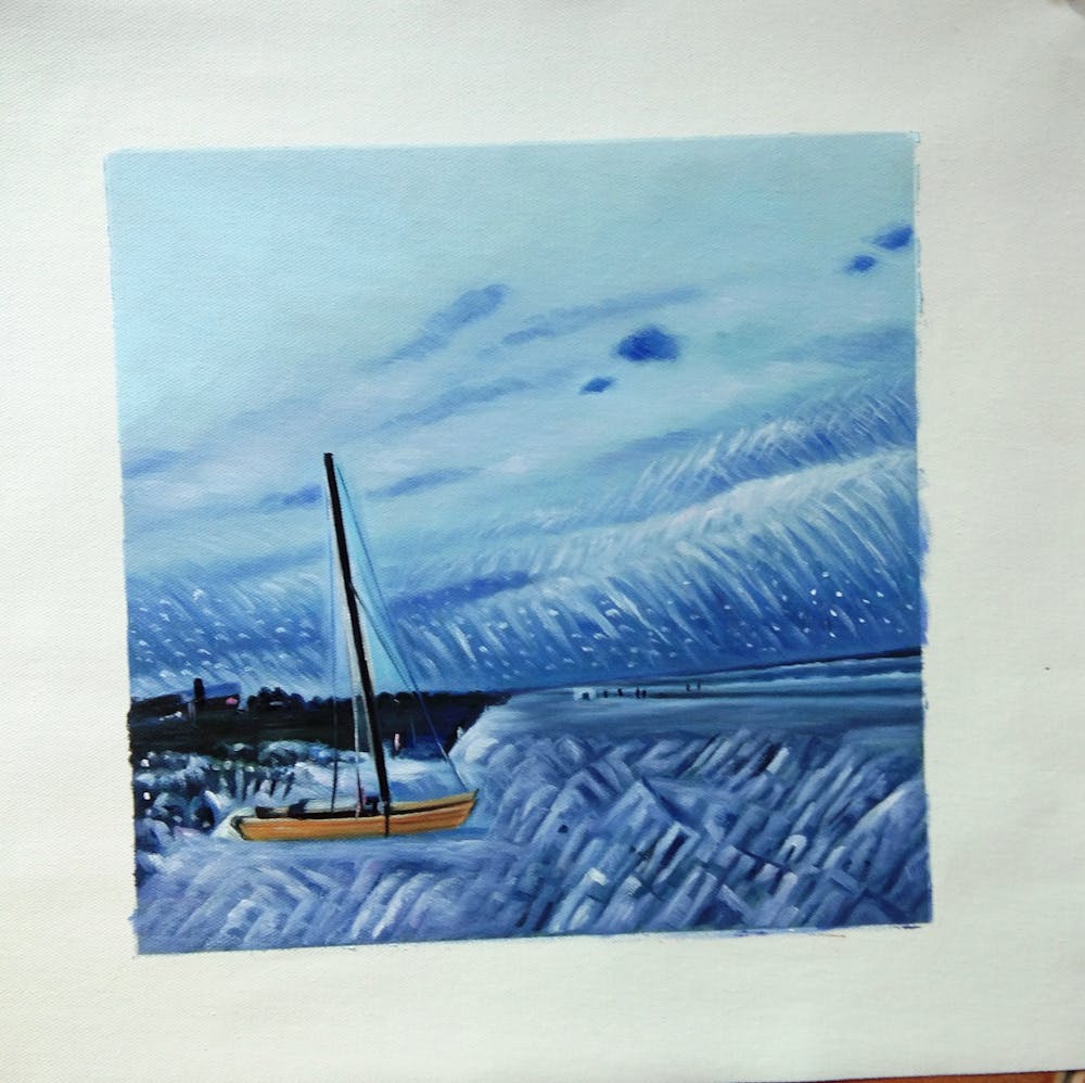 Artist-Rendered Painting