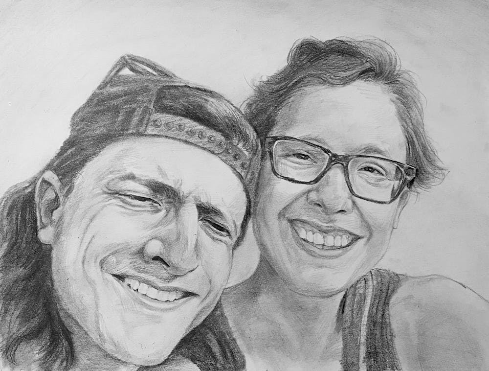 Artist-Rendered Painting