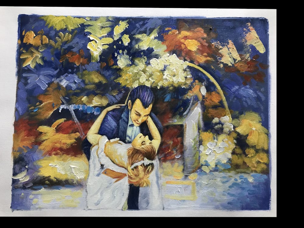 Artist-Rendered Painting