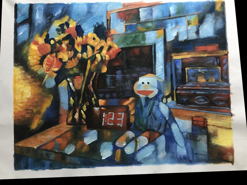 Artist-Rendered Painting