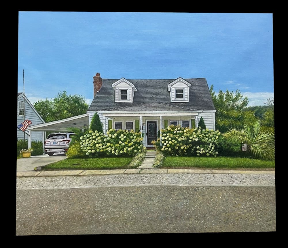 Artist-Rendered Painting