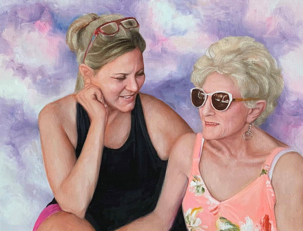 Artist-Rendered Painting