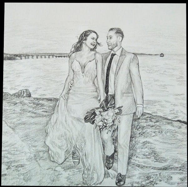 wedding sketch