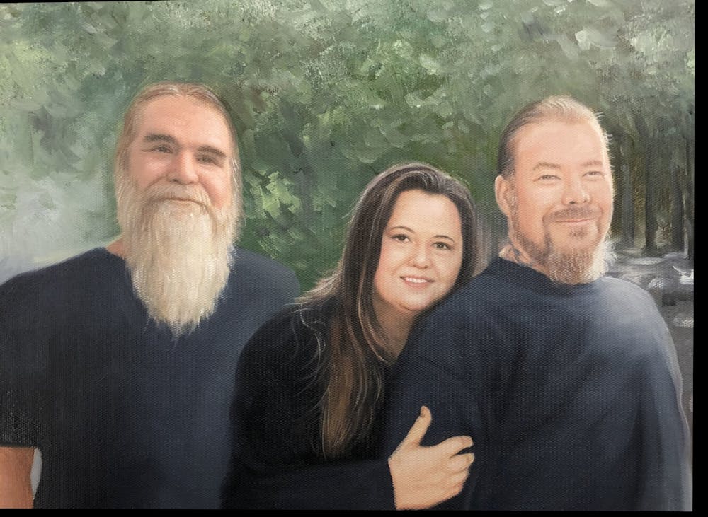 Artist-Rendered Painting