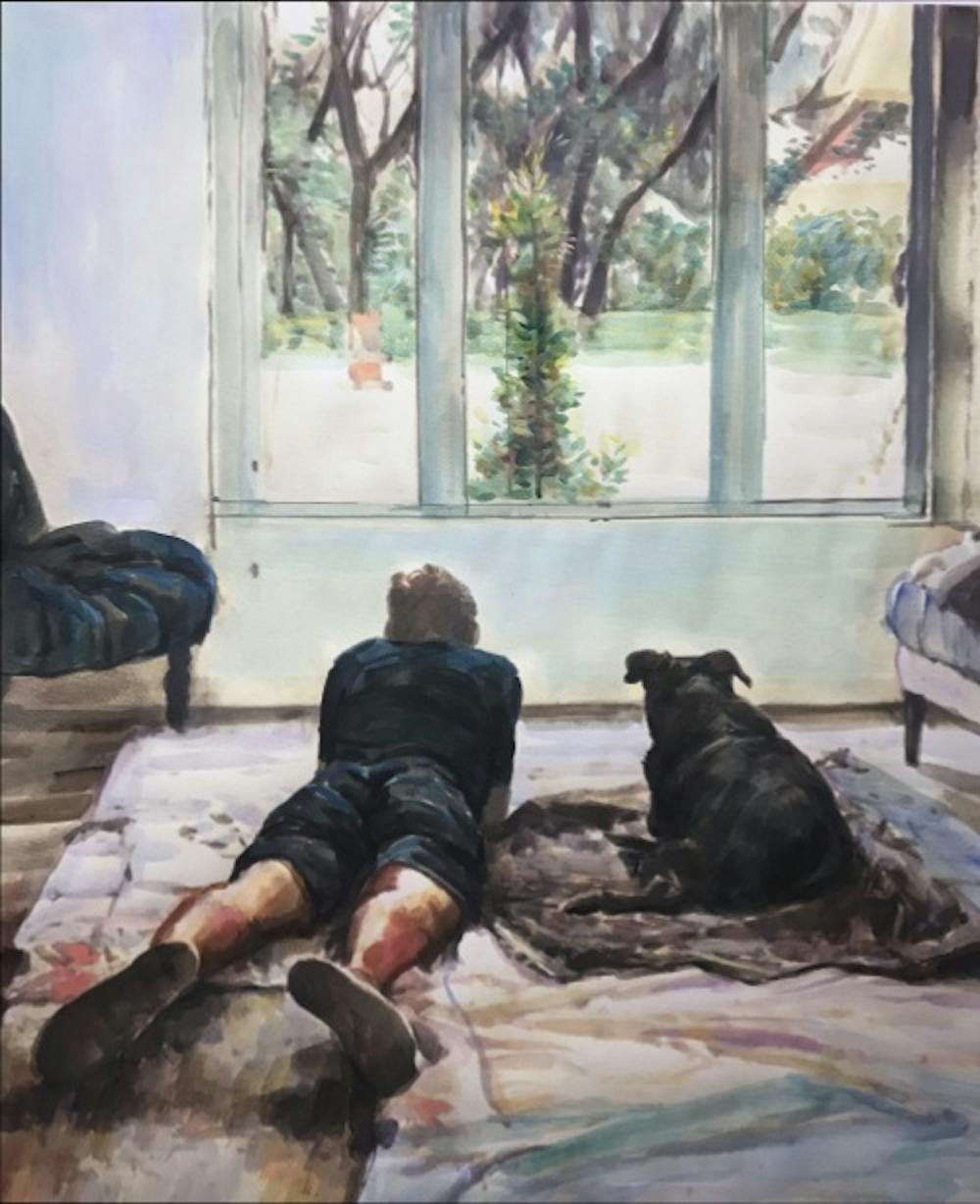 Artist-Rendered Painting