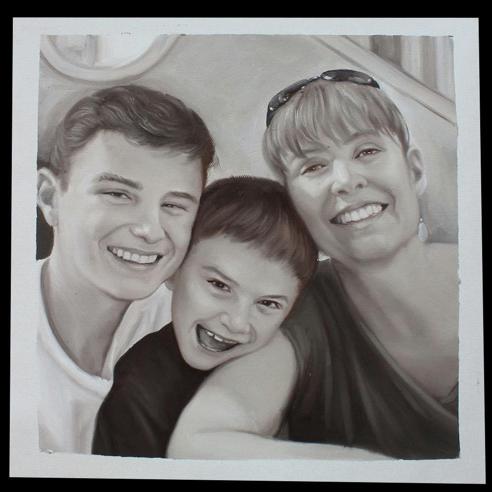 Artist-Rendered Painting