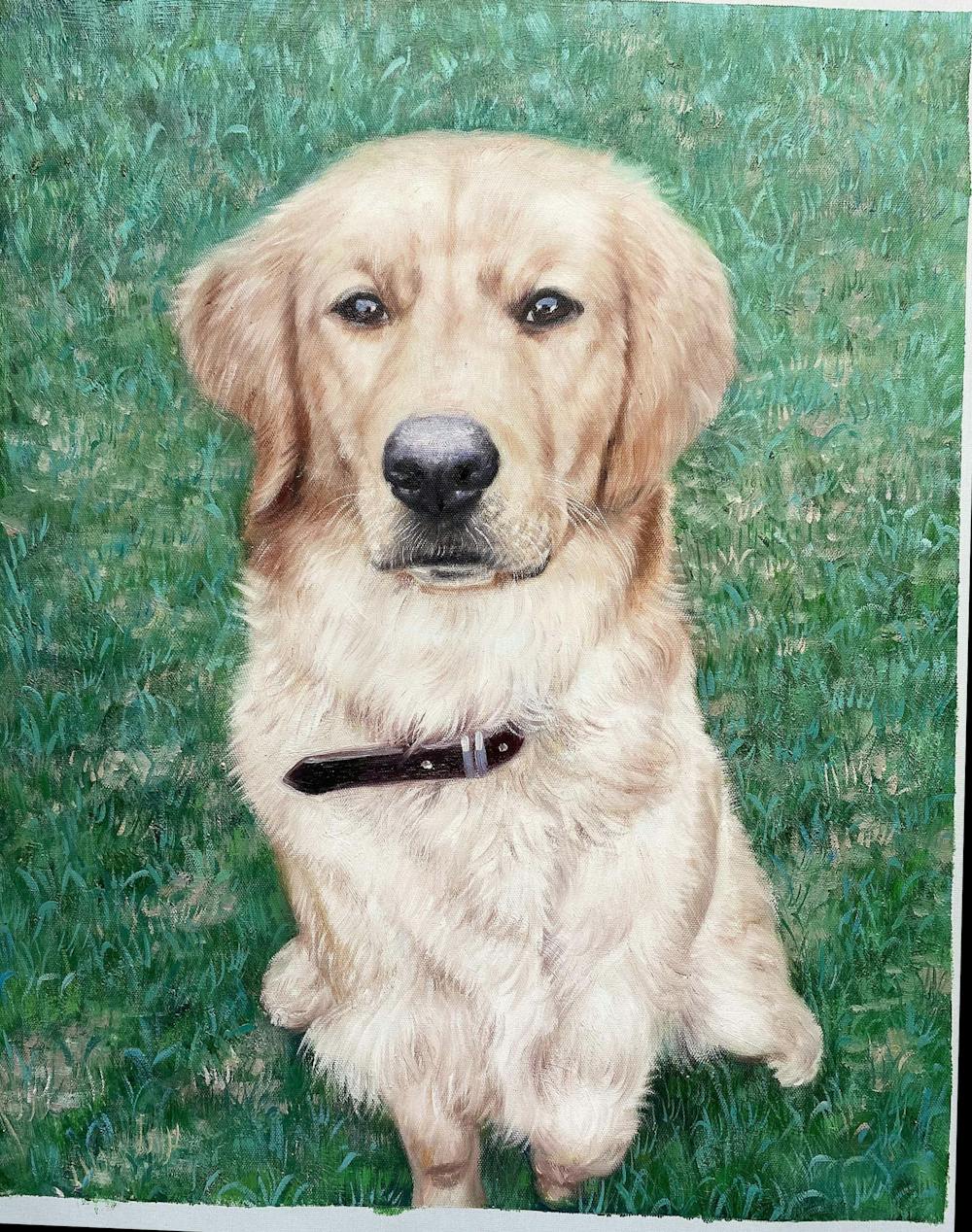 Artist-Rendered Painting