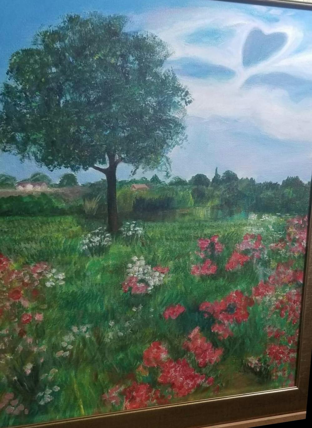 Artist-Rendered Painting