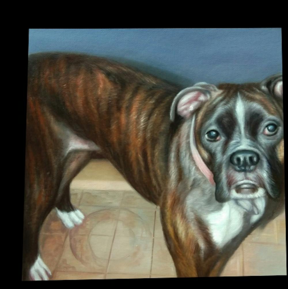 Artist-Rendered Painting