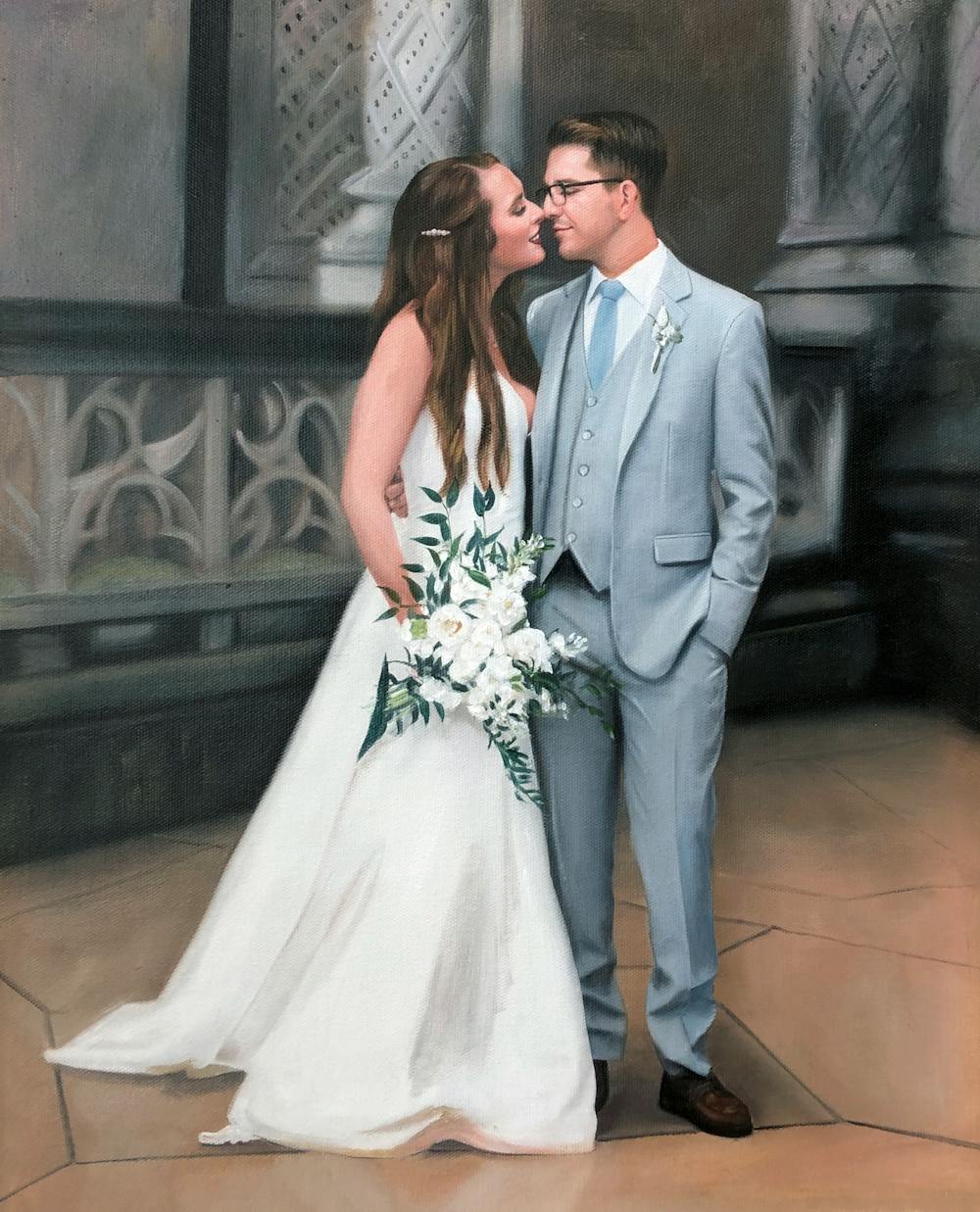 Artist-Rendered Painting