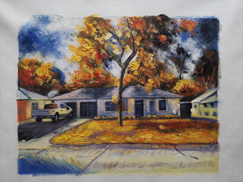 Artist-Rendered Painting