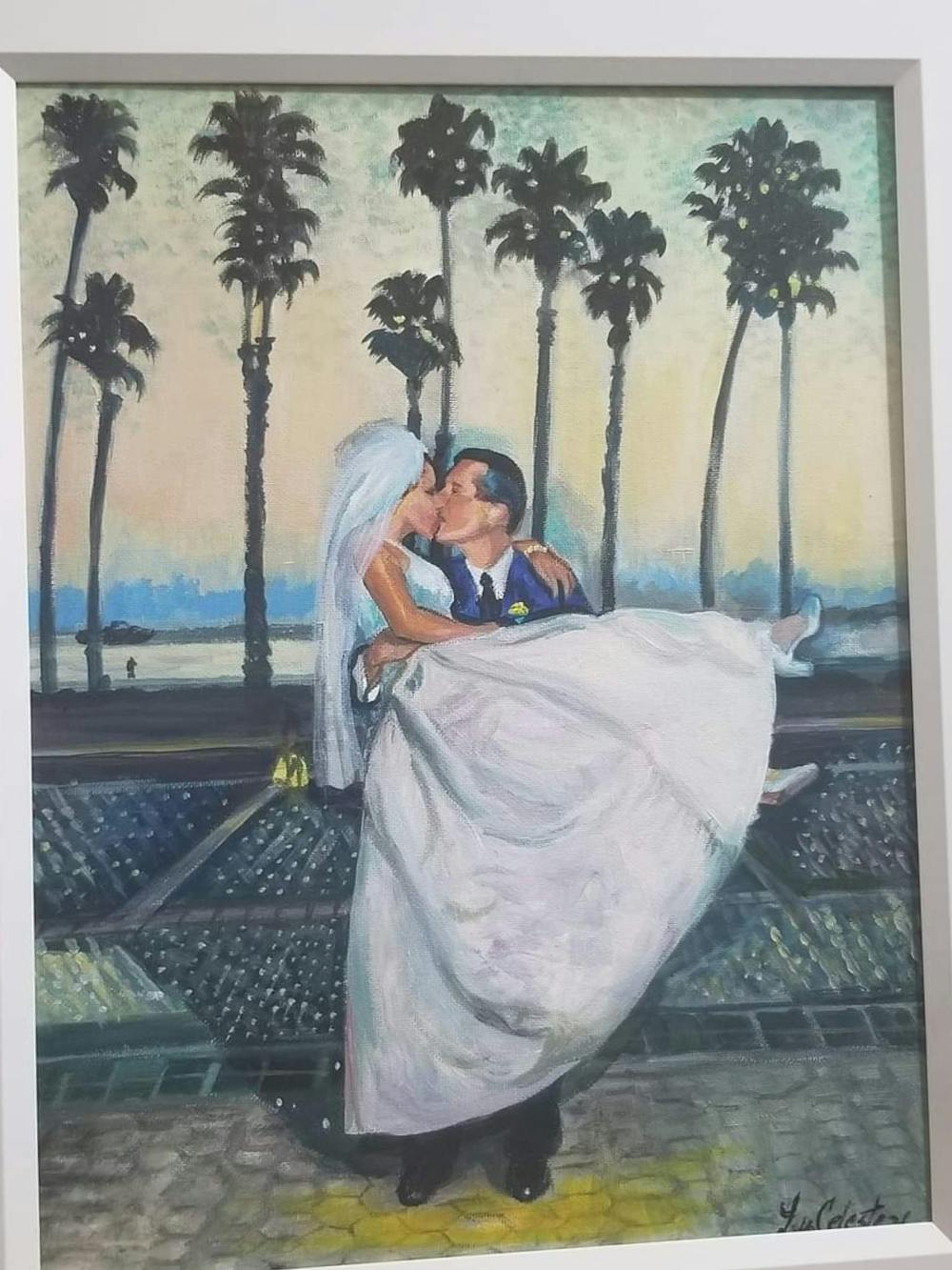 Artist-Rendered Painting