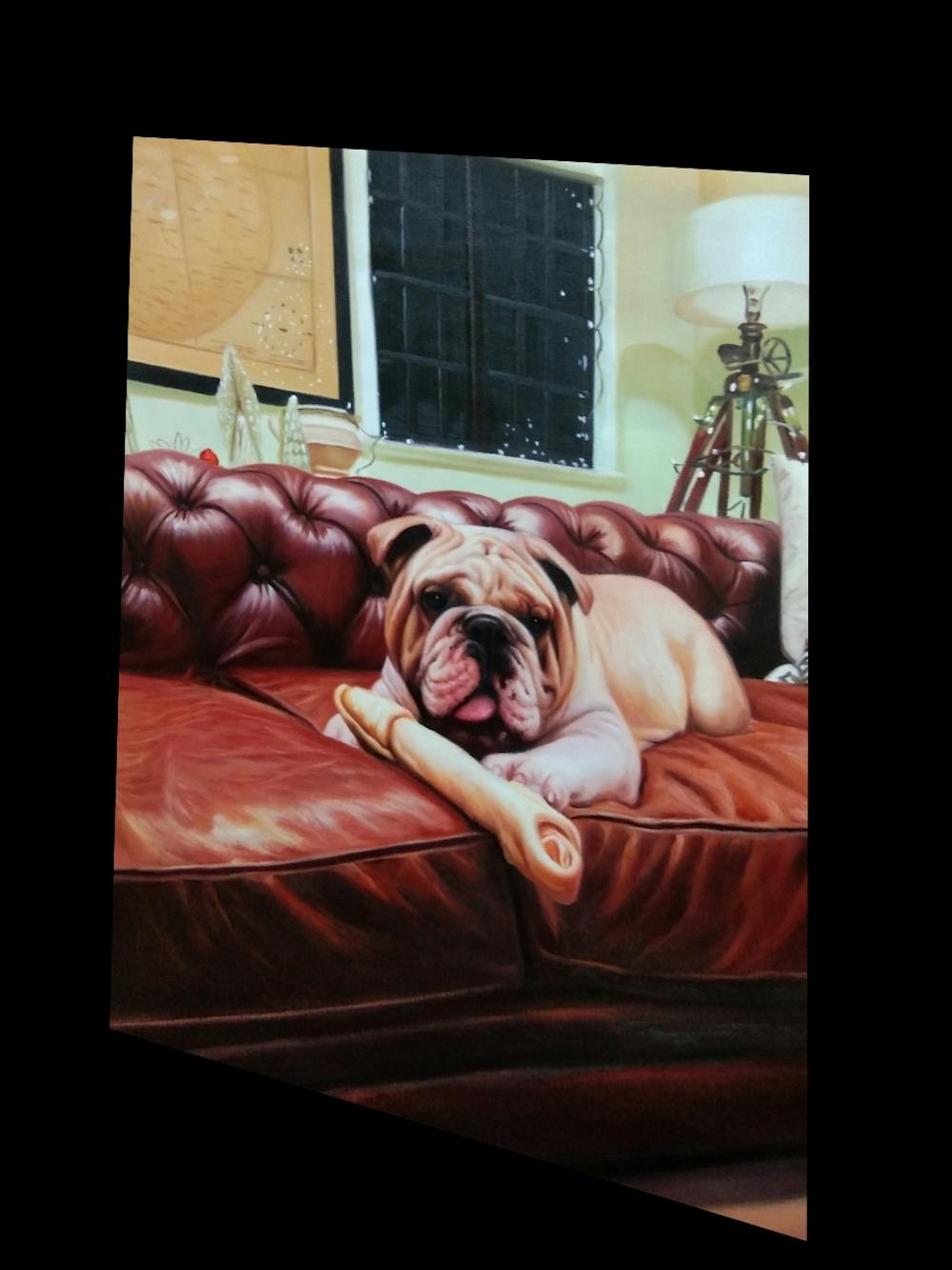 Artist-Rendered Painting