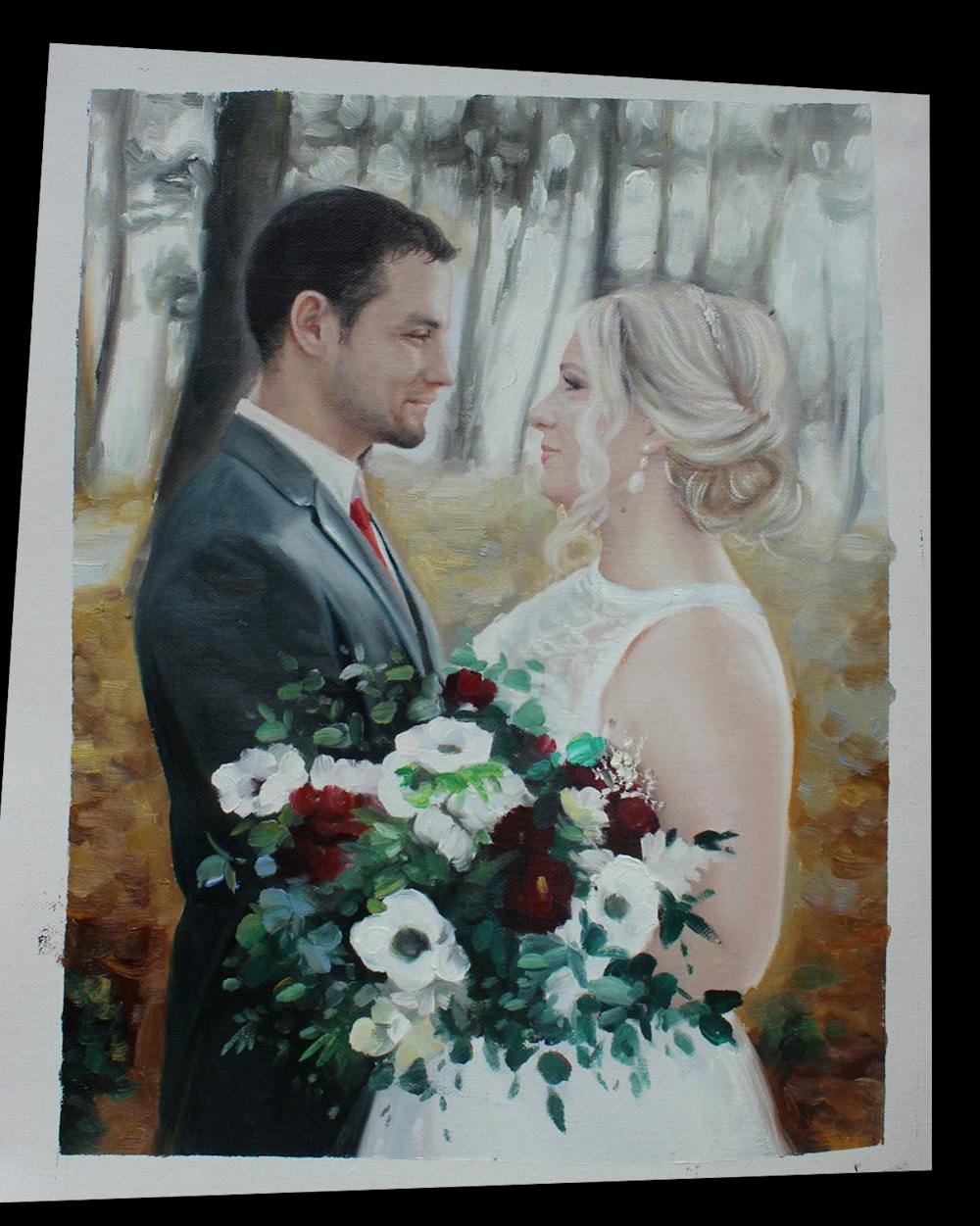 Artist-Rendered Painting