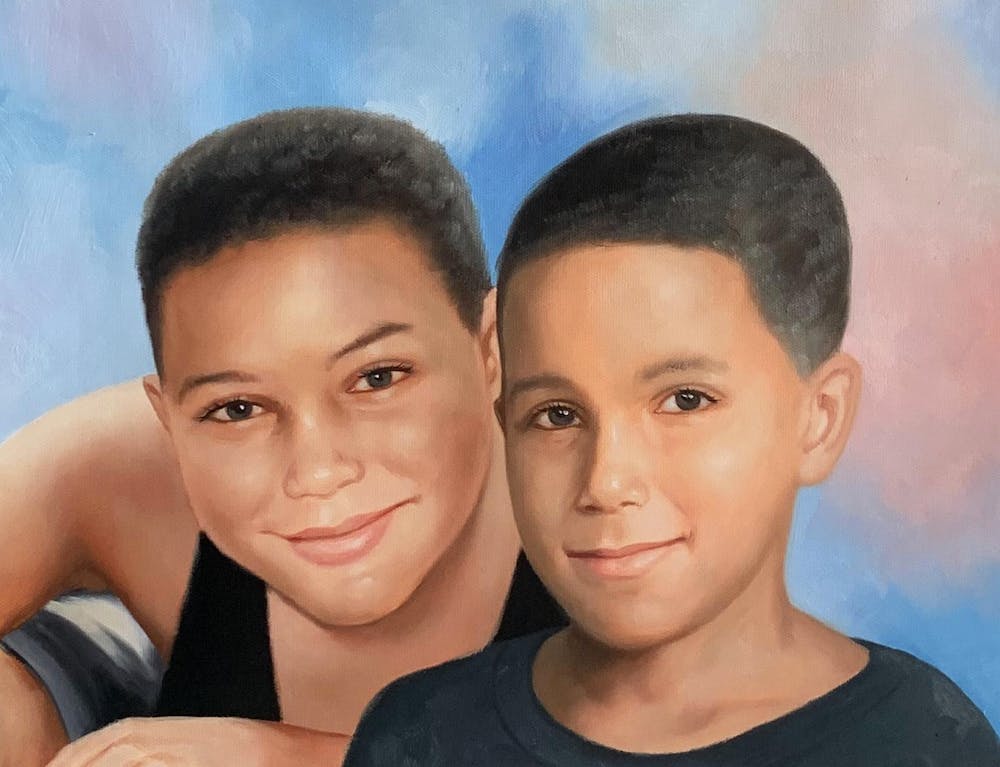 Artist-Rendered Painting