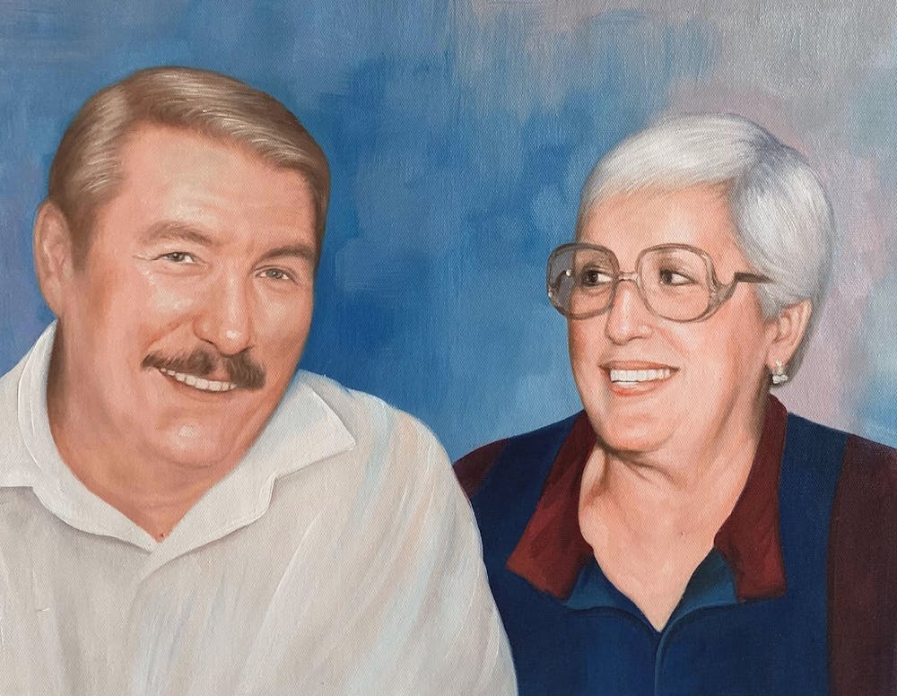 Artist-Rendered Painting