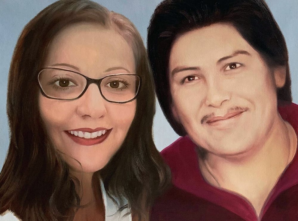 Artist-Rendered Painting