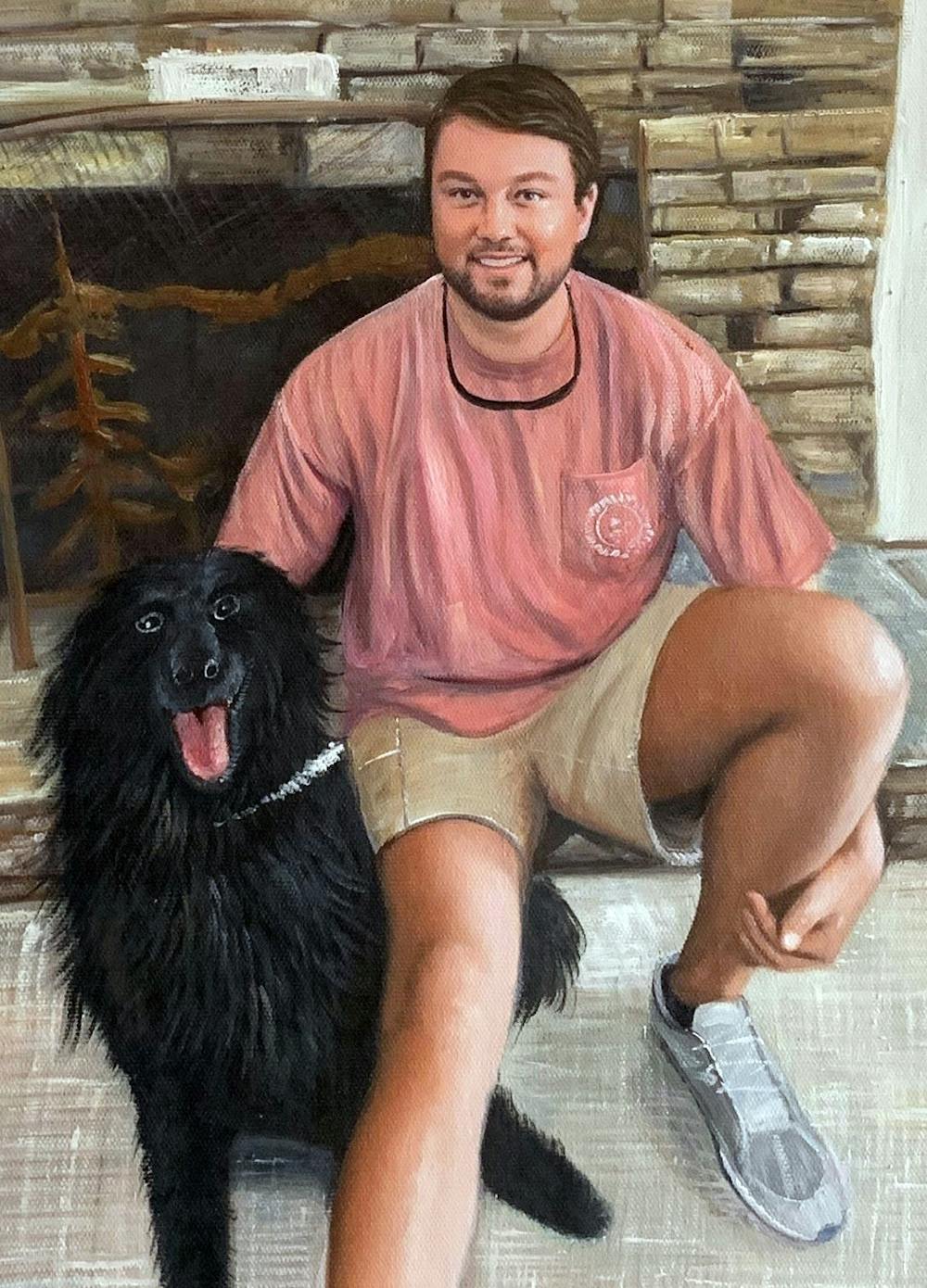 Artist-Rendered Painting