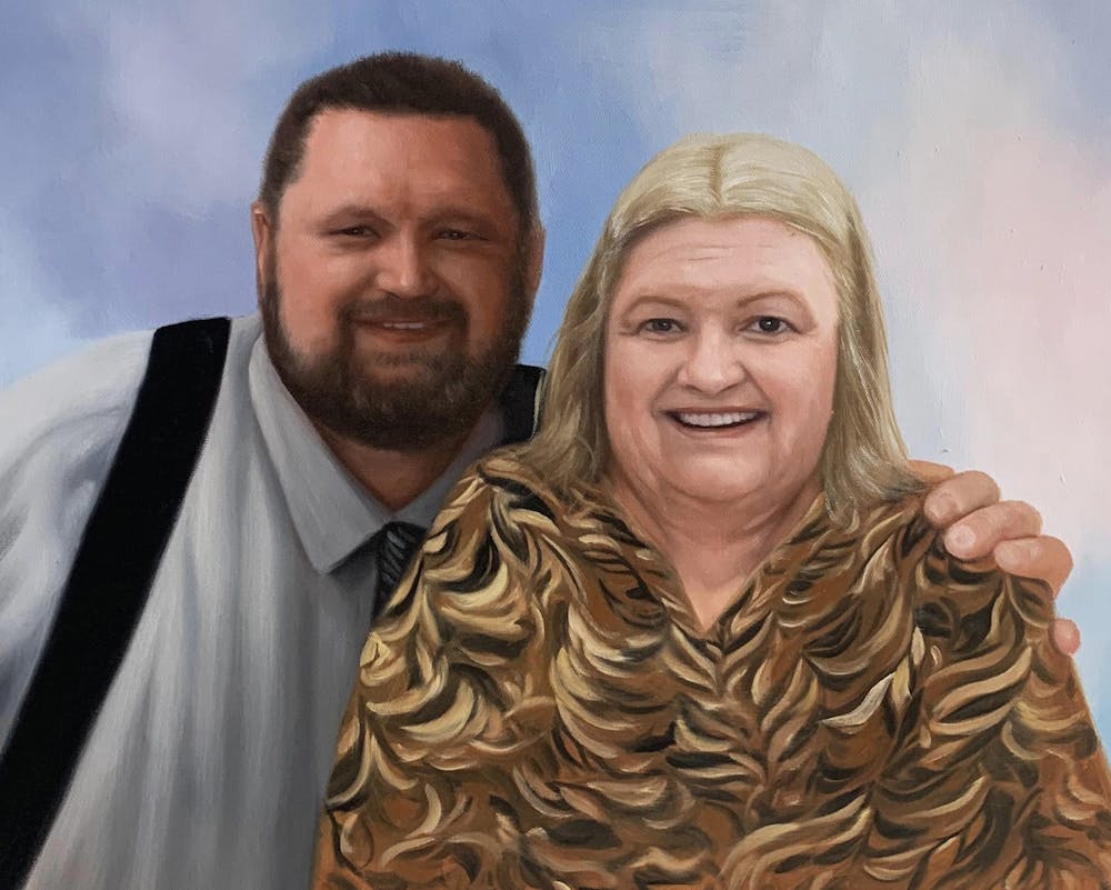 Artist-Rendered Painting