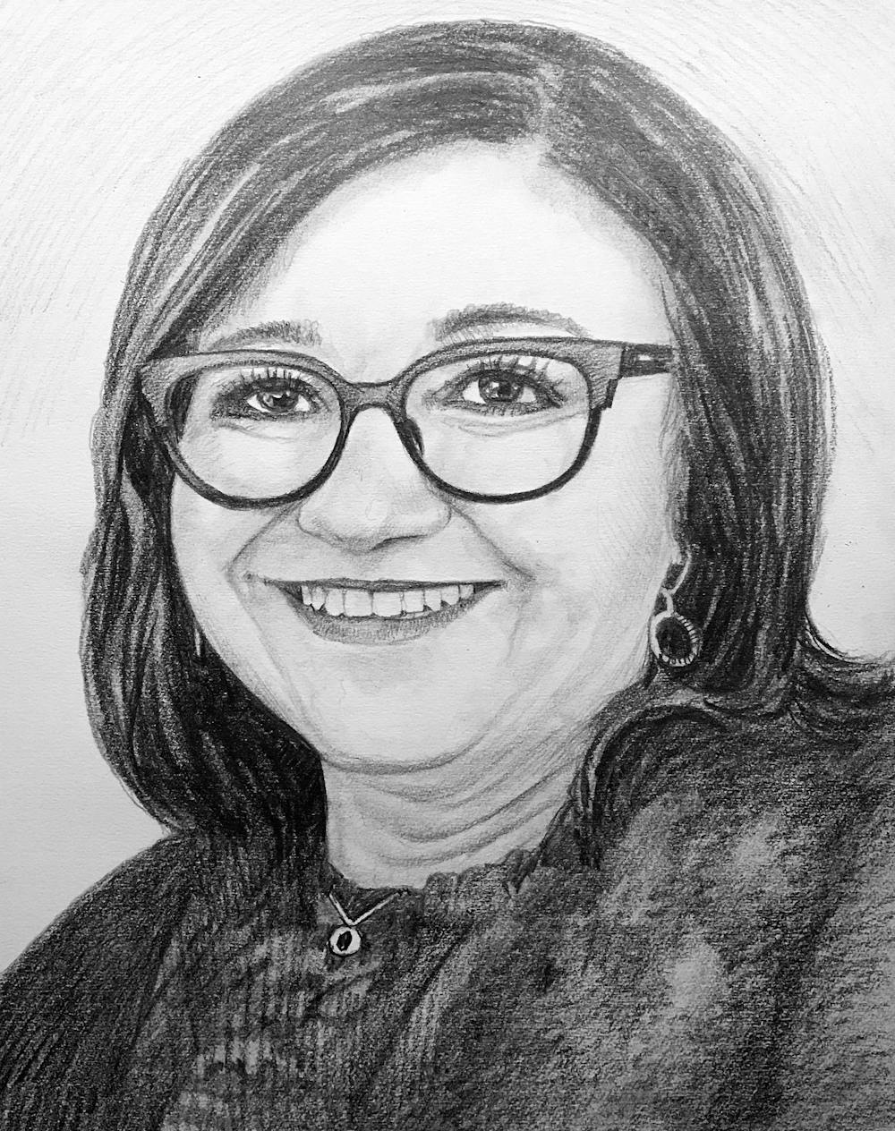 Artist-Rendered Painting