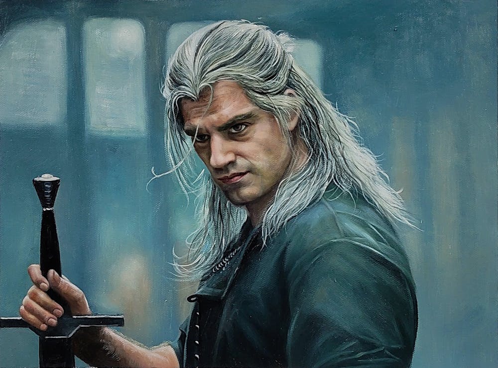 Artist-Rendered Painting