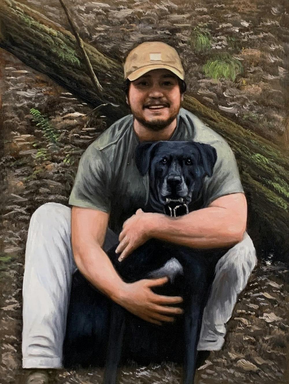 Artist-Rendered Painting