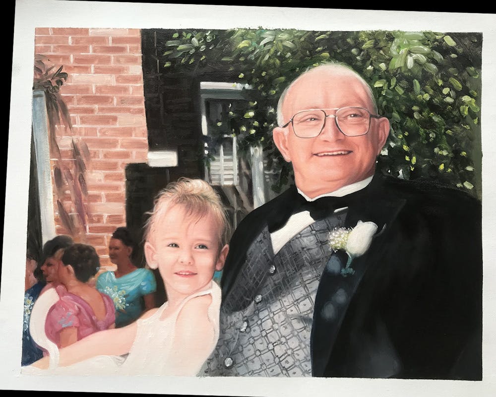 Artist-Rendered Painting