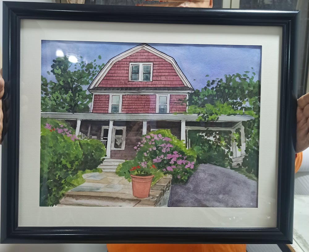 Artist-Rendered Painting