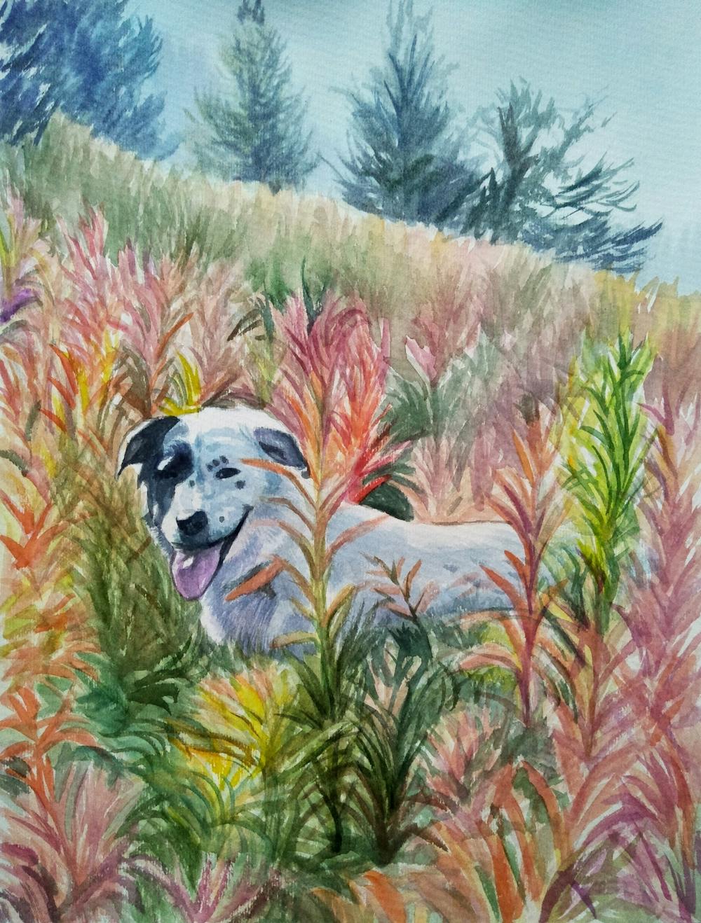 Artist-Rendered Painting