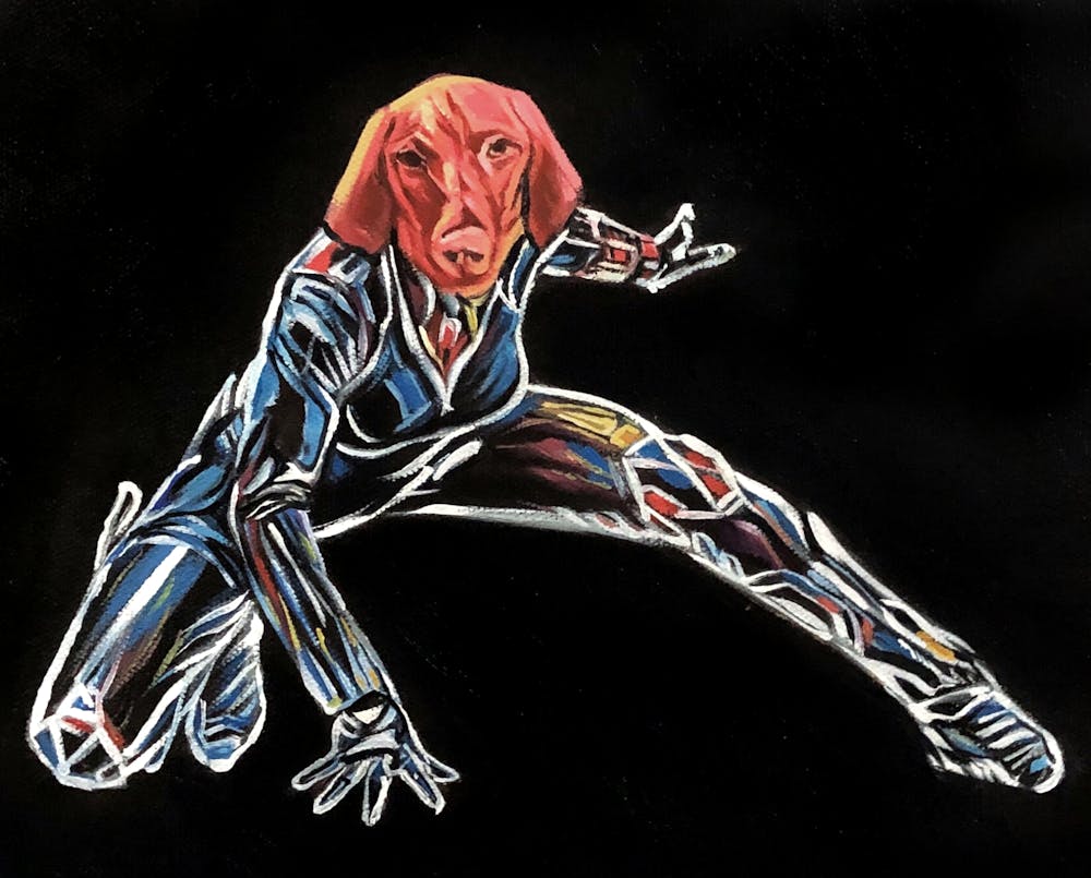 Artist-Rendered Painting