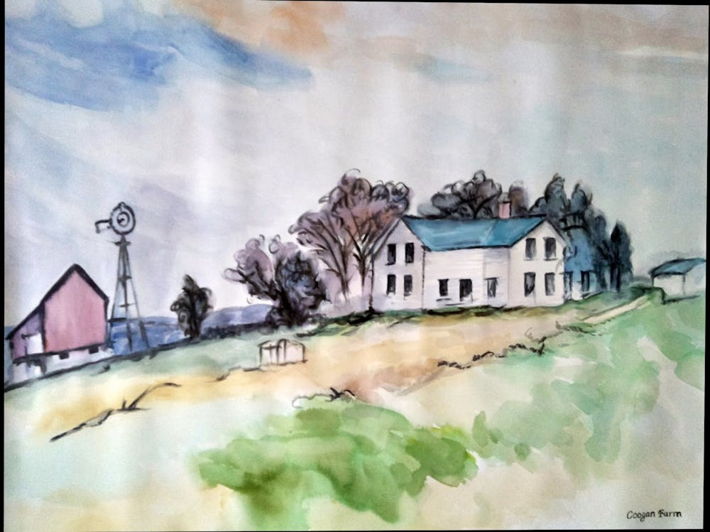 Artist-Rendered Painting