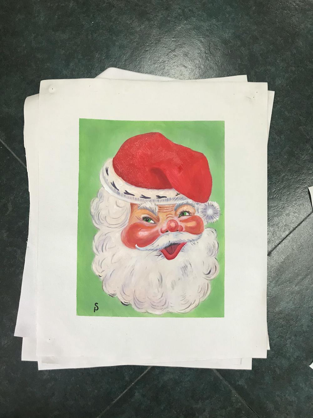 Artist-Rendered Painting