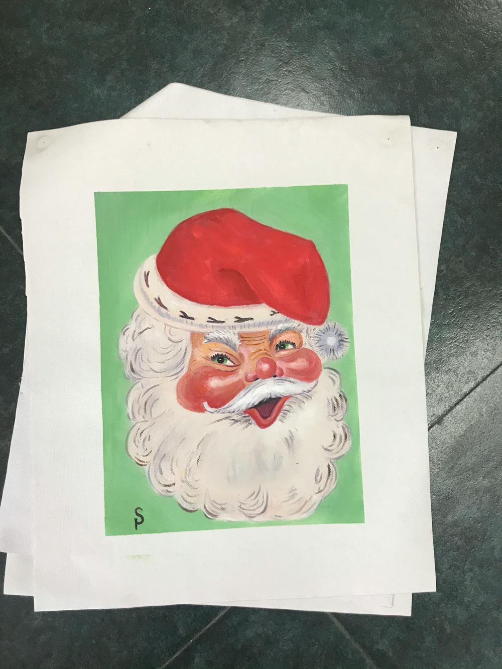 Artist-Rendered Painting