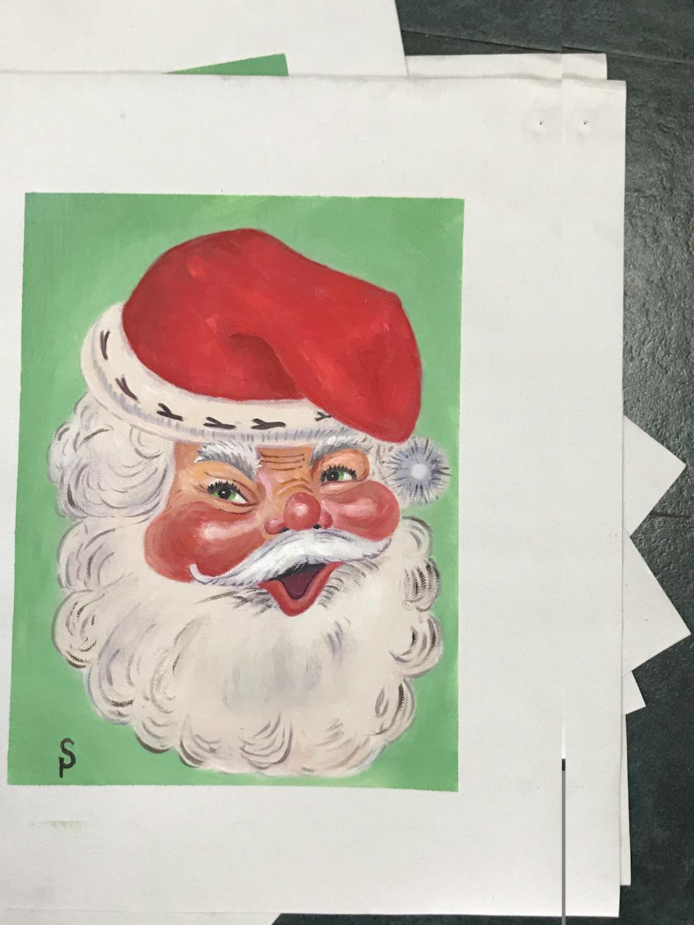 Artist-Rendered Painting