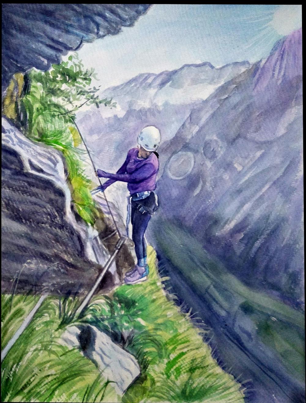 Artist-Rendered Painting