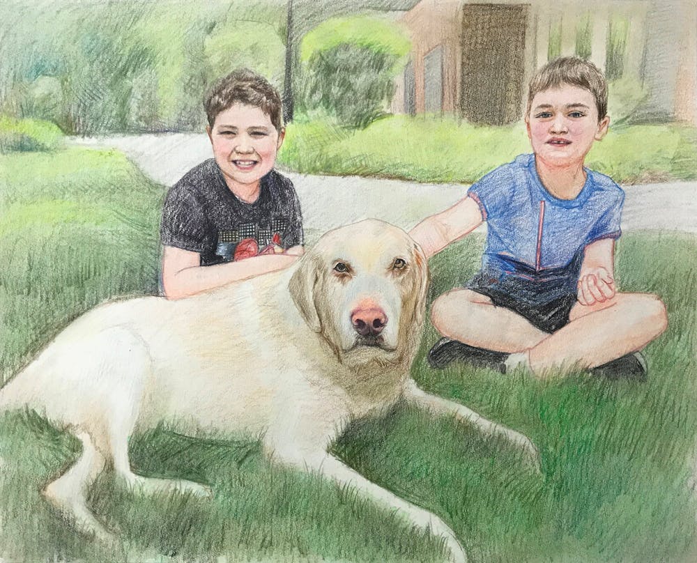 Artist-Rendered Painting