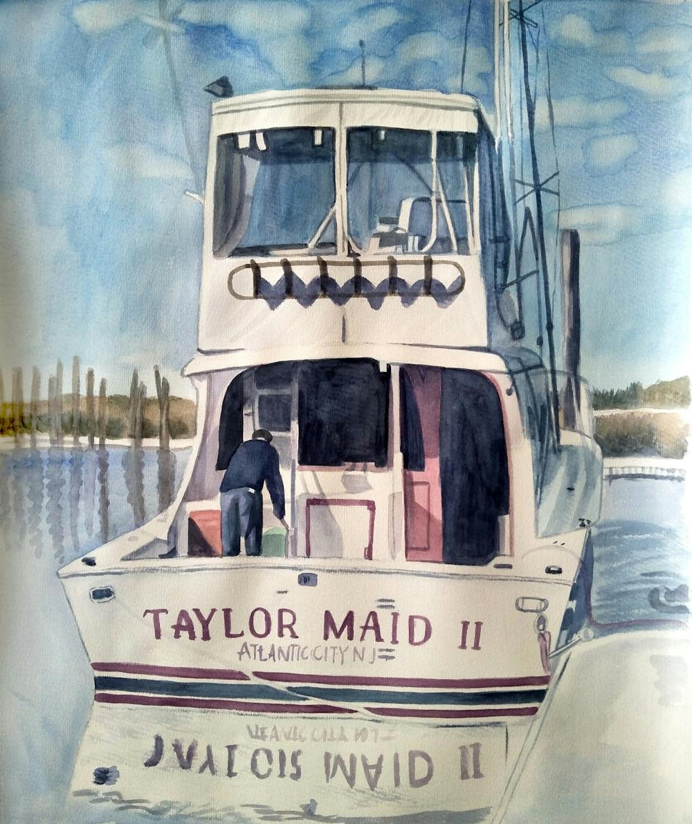 Artist-Rendered Painting