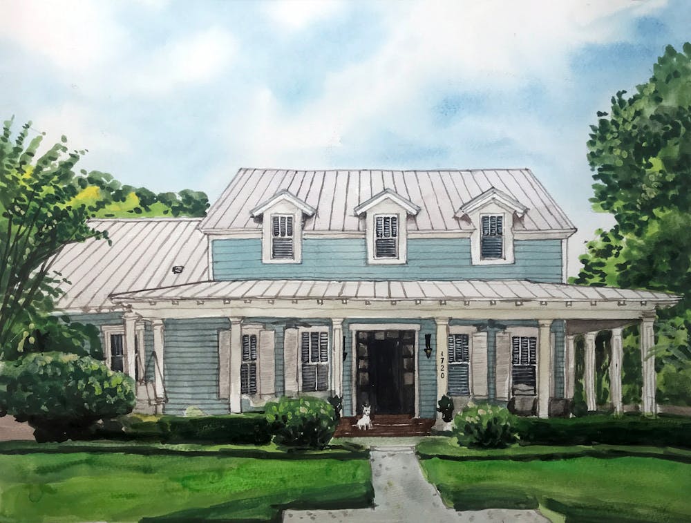 Artist-Rendered Painting