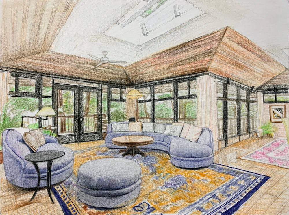 Artist-Rendered Painting