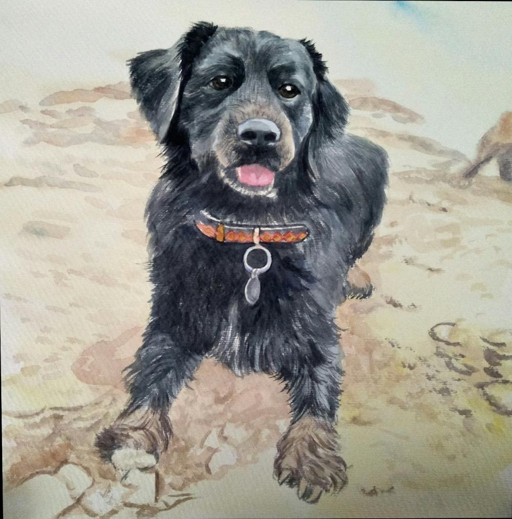 Artist-Rendered Painting