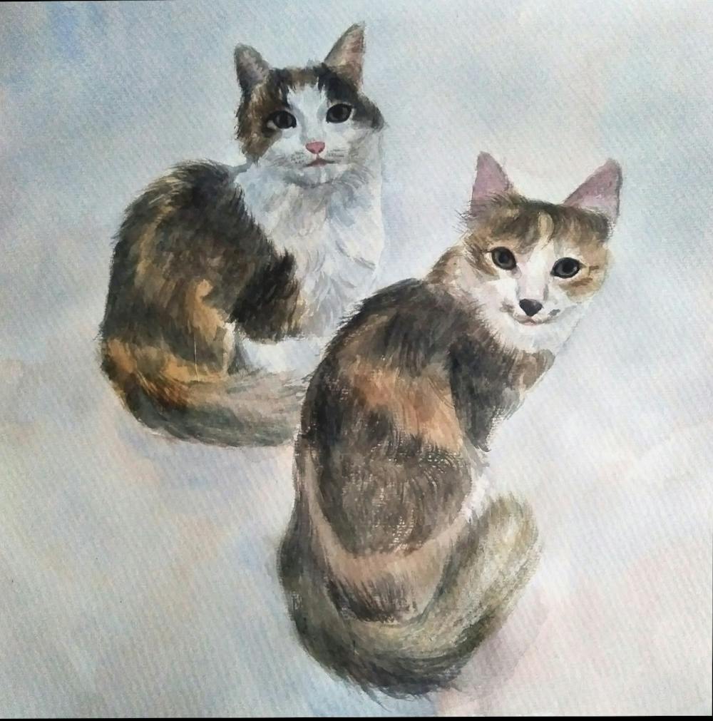 Artist-Rendered Painting