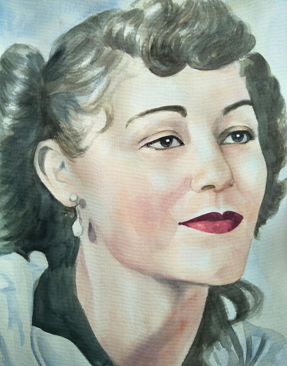 Artist-Rendered Painting