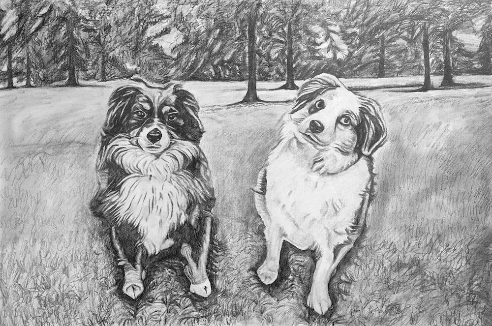 Artist-Rendered Painting