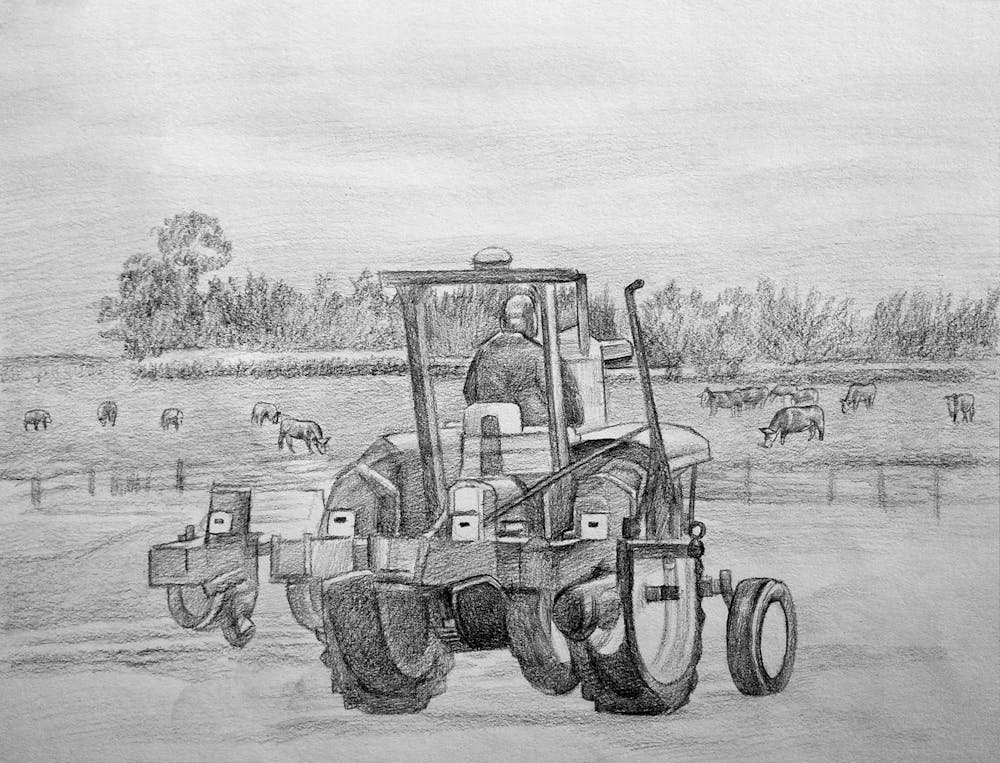 Artist-Rendered Painting