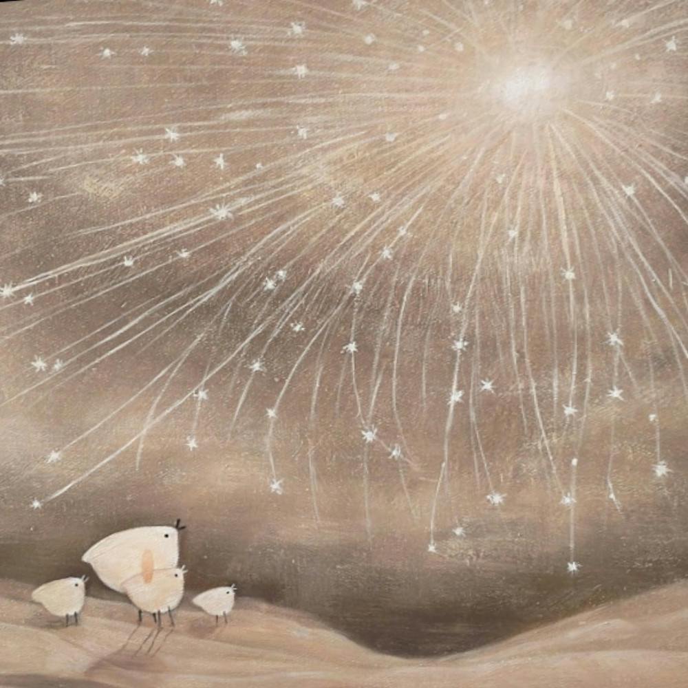 Artist-Rendered Painting