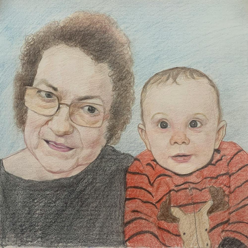 Artist-Rendered Painting